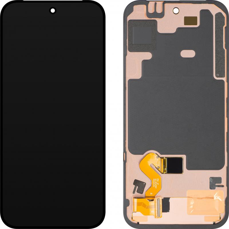 MP LCD Display Module fur Google Pixel 9 Pro, w/o Frame, Aftermarket, Black, Pezzi di ricambio per dispositivi mobili, Nero
