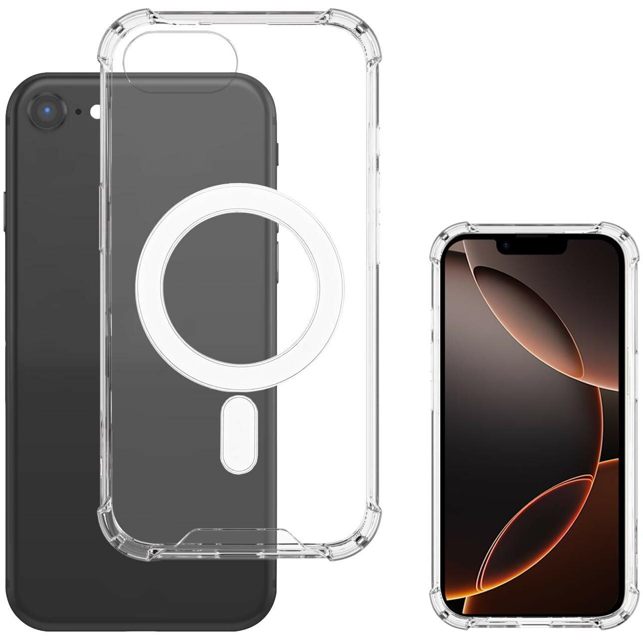 4smarts Hybrid Case Ibiza (Apple iPhone 16e), Smartphone Hülle, Transparent