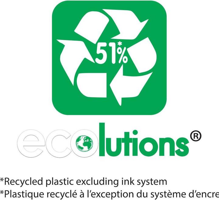 Image du produit Bic Marqueur permanent ecolutions 8209022 noir (12x)