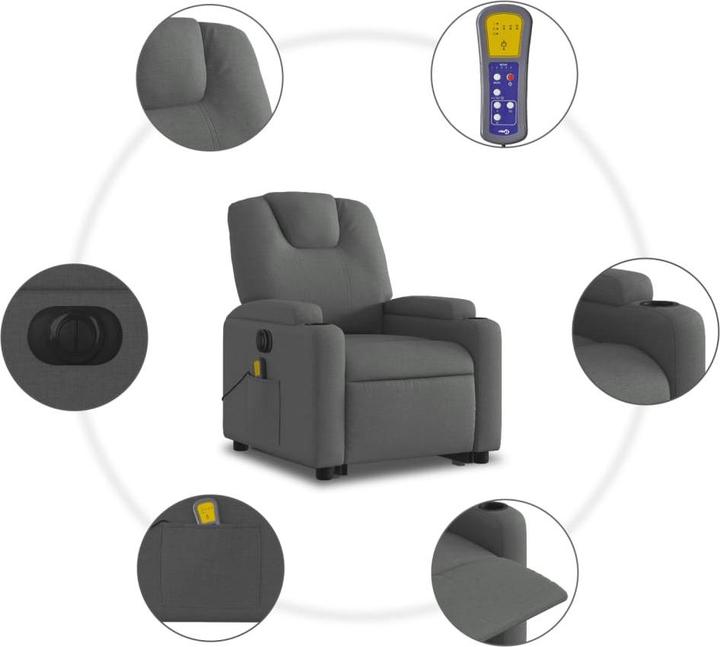 Image du produit vidaXL Massagesessel mit Aufstehhilfe