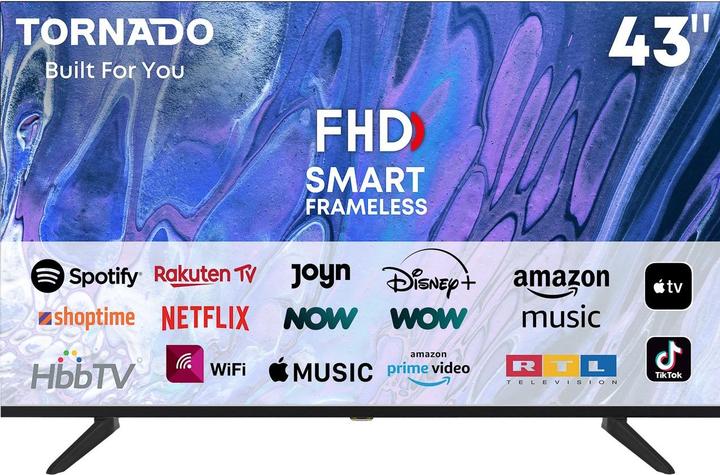 Immagine prodotto Tornado 43ES4301X (43", LED, Full HD)