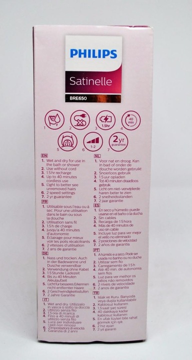 Actual product image Philips Satinelle Prestige Wet&Dry