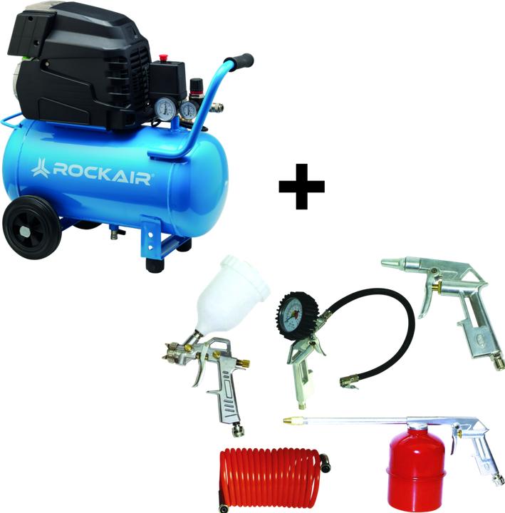 Rockair Druckluftset K-494 mit DLK-5 (5 l)