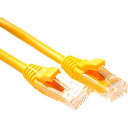 ACT Yellow 1.5 meter U/UTP CAT5E patch cable component level with RJ45 connectors (U/UTP, CAT5e, 1.50 m), Netzwerkkabel