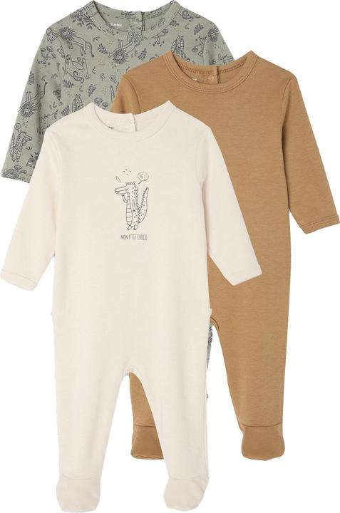 Immagine prodotto Vertbaudet Bio-Kollektion: 3er-Pack Baby Strampler BASIC (50)