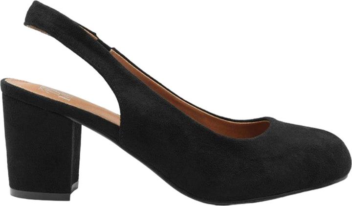 Actual product image Where's That From Womens/Ladies Edith PU Sling Back Wide Block Heel Shoes (38)