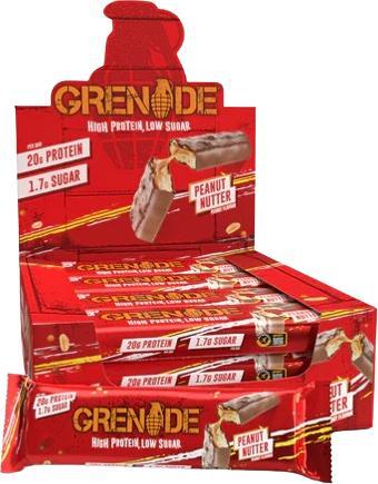 Actual product image Grenade BAR® High-Protein Peanut Nutter 60g (Peanut Butter, 1 pcs., 60 g)