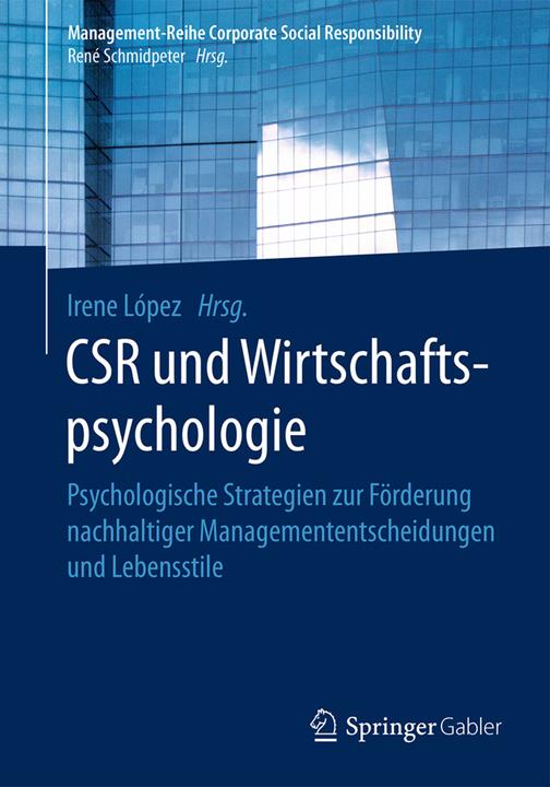 Produktbild CSR und Wirtschaftspsychologie (Deutsch, 2017)