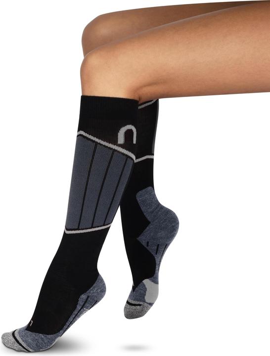 Produktbild Normani 2 Paar Merino Kompressionskniestrümpfe Darwin (2er Pack, 35 - 38)