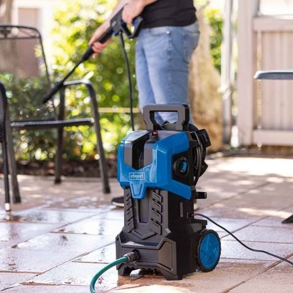 Immagine prodotto Scheppach Idropulitrice 2400W, 180 bar con sistema di attacco rapido e accessori inclusi (Corrente elettrica)
