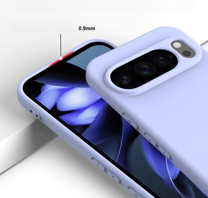 Actual product image Cover-Discount Google Pixel 10 / 10 Pro - Silikon Gummi Hülle mit Riemen (Google Pixel 10 Pro, Google Pixel 10)