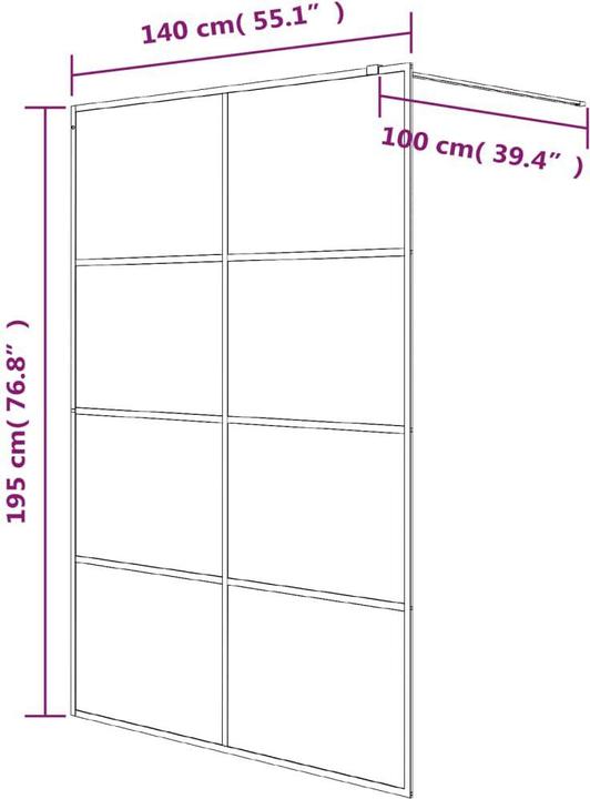 Immagine prodotto vidaXL Westley (140 cm, 140 cm, 195 cm)