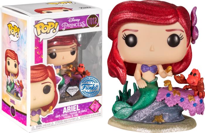Produktbild Funko Arielle, die Meerjungfrau POP! Movies Vinyl Figur Ariel (DGLT) Exclusive 9 cm