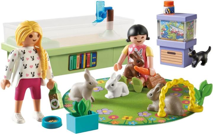 Actual product image Playmobil Family with rabbits (71753, Playmobil My Life)