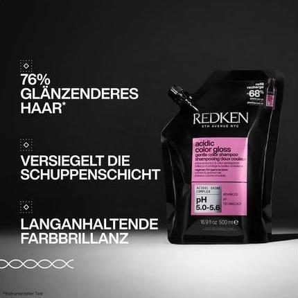 Immagine prodotto Redken Sacchetto di ricarica dello Shampoo Lucido Colore Acido (500 ml, Shampoo liquido)