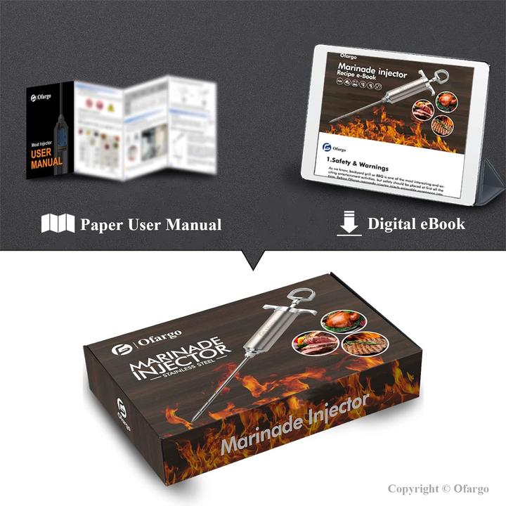 Produktbild Ofargo Fleischspritze Set