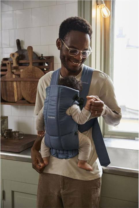 Immagine prodotto BabyBjörn Marsupio mini vintage indaco, tessuto