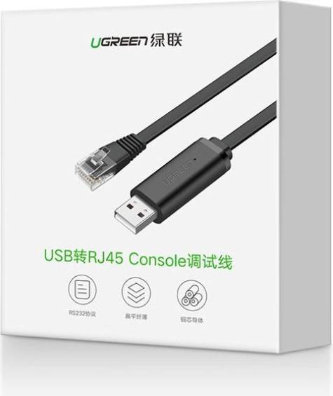 Actual product image Ugreen USB A – RS232 (1.50 m, USB 2.0)