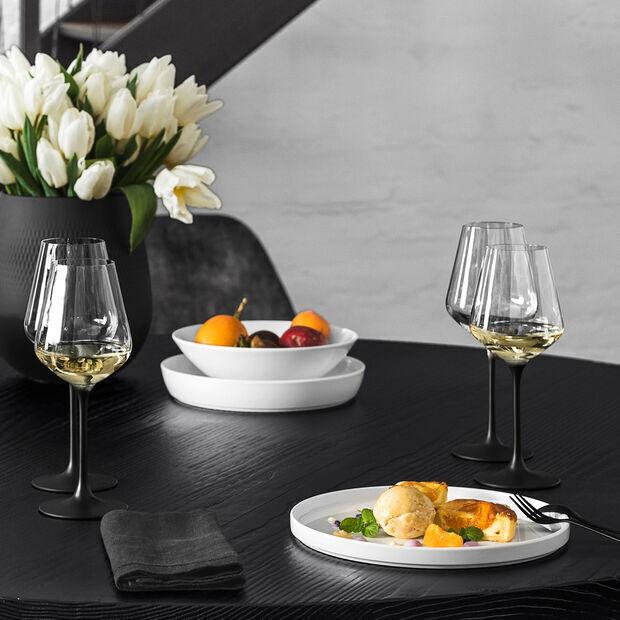 Image du produit Villeroy & Boch Manufacture Rock (38 cl, 4 Verres, Verres à vin blanc)