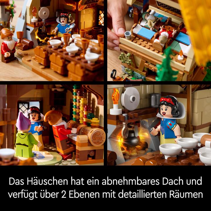 Image du produit LEGO La cabane de Blanche-Neige et des sept nains (43242, LEGO Disney)