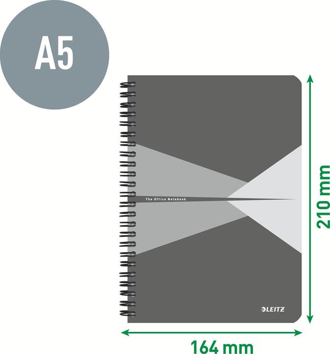 Productafbeelding Leitz Notebook Office (A5, Gecontroleerd, Softcover)
