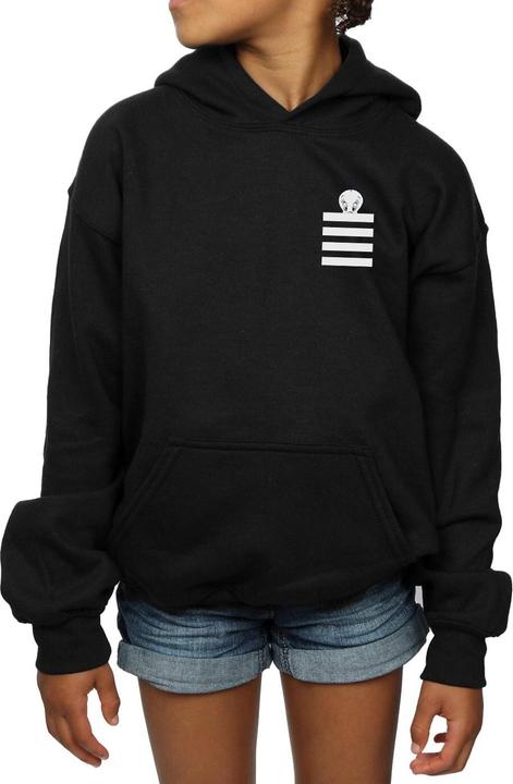 Produktbild Looney Tunes Tweety Pie Striped Faux Pocket Kapuzenpullover Mädchen (140, 146)