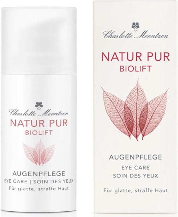 Image du produit Charlotte Meentzen Natur Pur BIOLIFT Augenpflege (Crème pour les yeux, 15 ml, Jour + nuit)