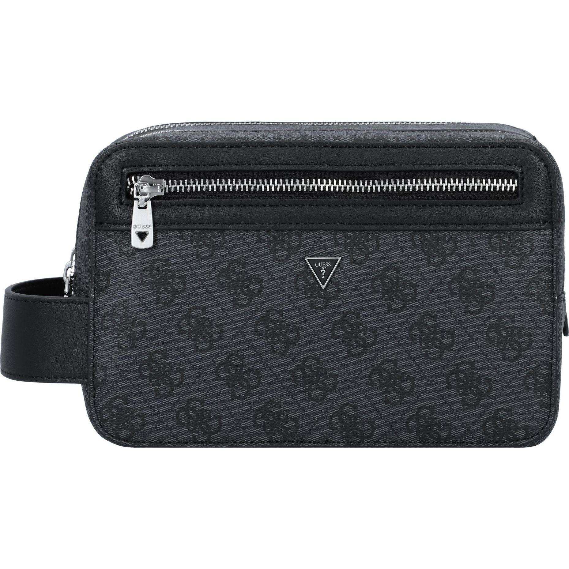 Guess, Necessaire, Losanna Kulturbeutel 22 cm, Schwarz, (3 l)