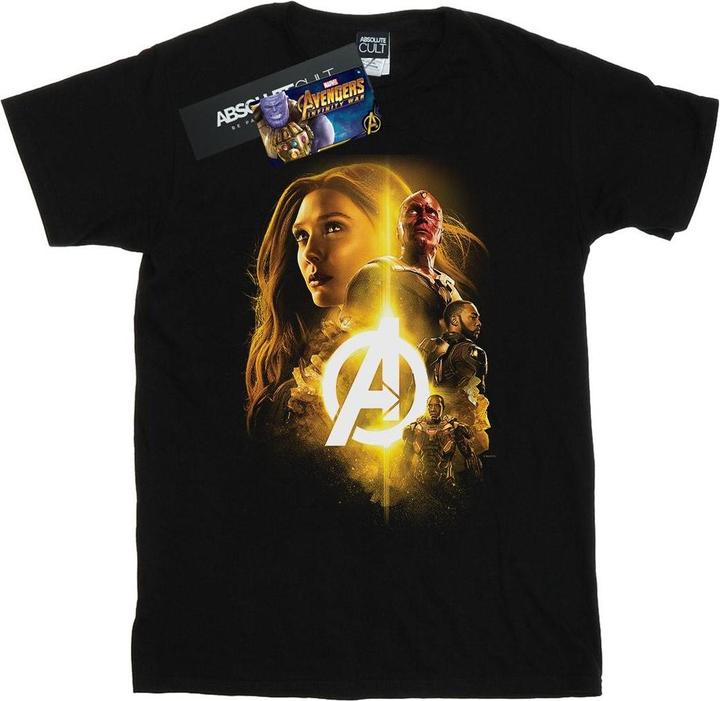 Image du produit Mens Avengers Infinity War Vision Witch Team Up T-Shirt (S)