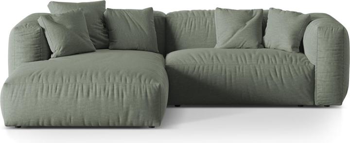 Image du produit Micadoni Canapé D'Angle Gauche Modulaire, "Martina", 2 Places, 283x176x75 Fabriqué en Europe (Canapé modulaire, Canapé d'angle)