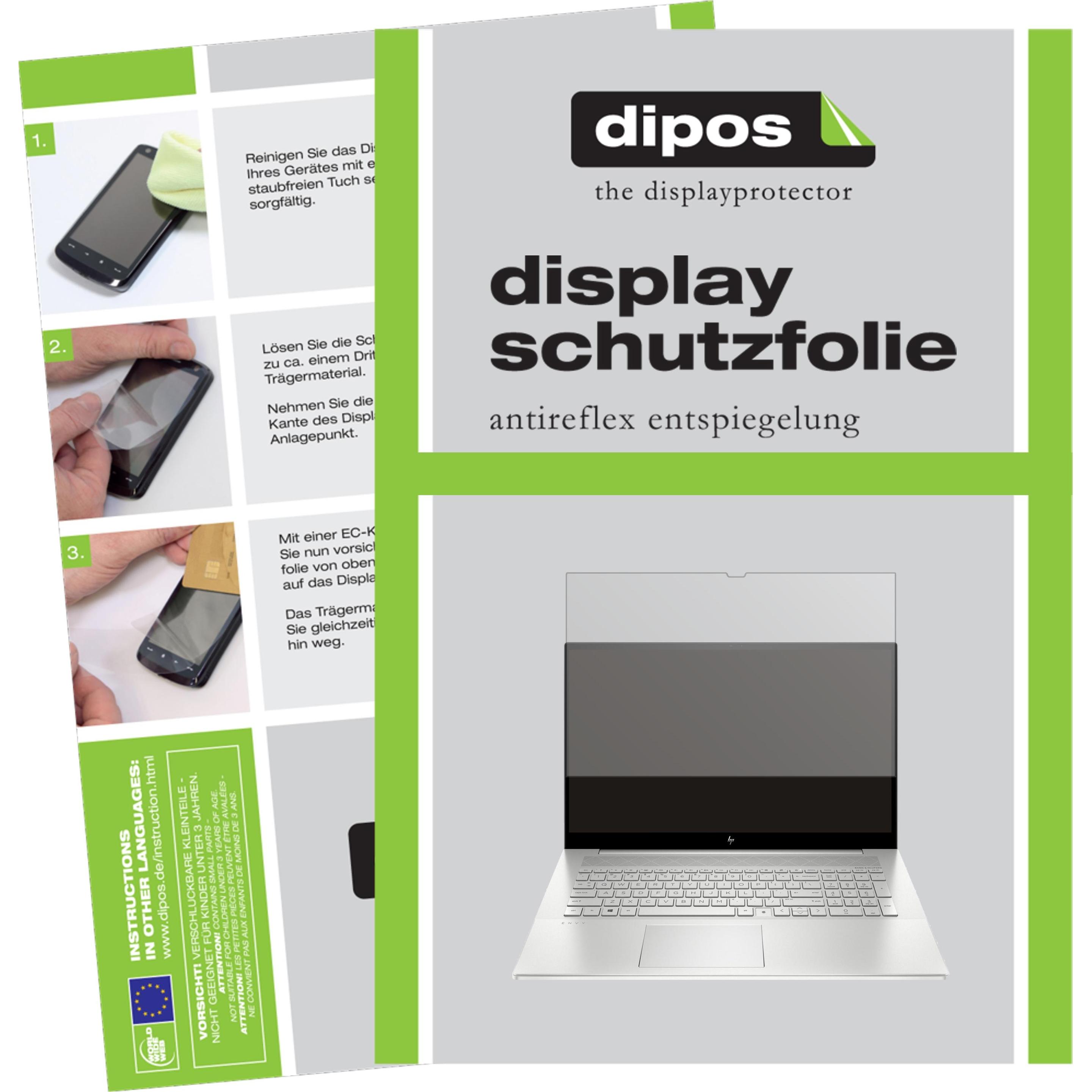 Dipos Displayschutzfolie Antireflex (17"), Notebook Schutzfolie