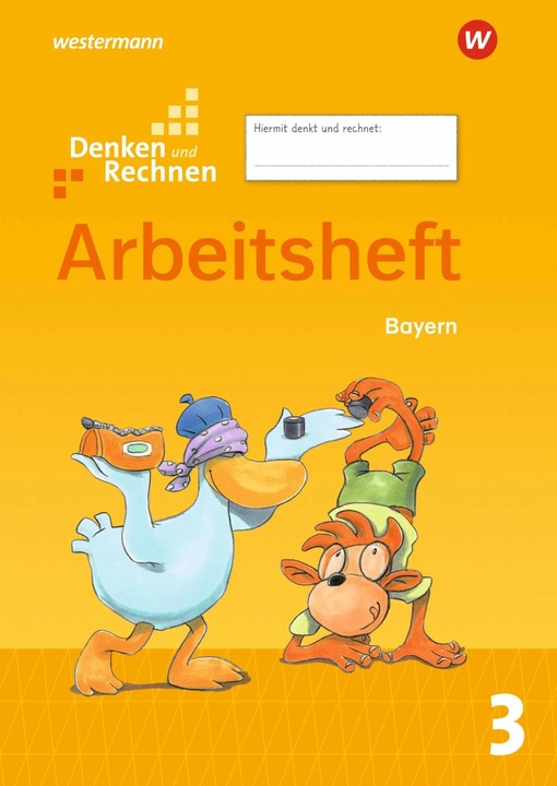 Produktbild Denken und Rechnen 3. Arbeitsheft. Für Grundschulen in Bayern (Deutsch, Roswitha Seidler, Stefanie Mayr-Leidnecker, Marion Weigl, Peter Sandmann, Angelika Elsner, 2022)