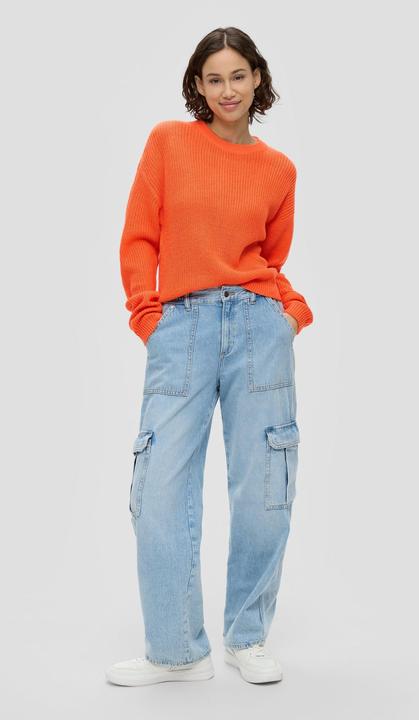 Produktbild s.Oliver Strickpullover Leichter Sommerstrickpullover im Relaxed Fit (S, XL)
