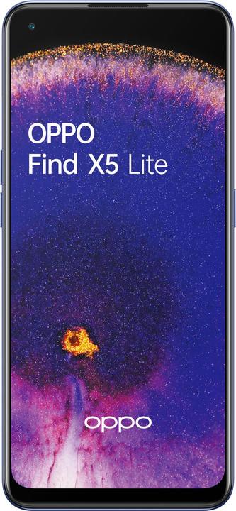 Actual product image OPPO Find X5 Lite (256 GB, Startrails Blue, 6.43", Dual SIM, 5G)