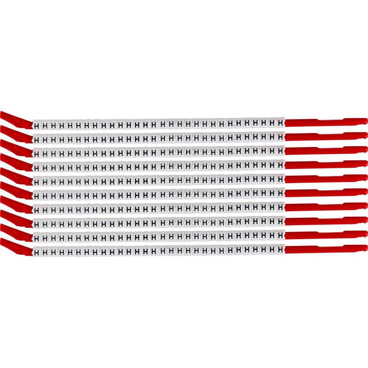 Brady, Etiketten, ClipSleeve Kabelkennzeichnungen, Grösse 10