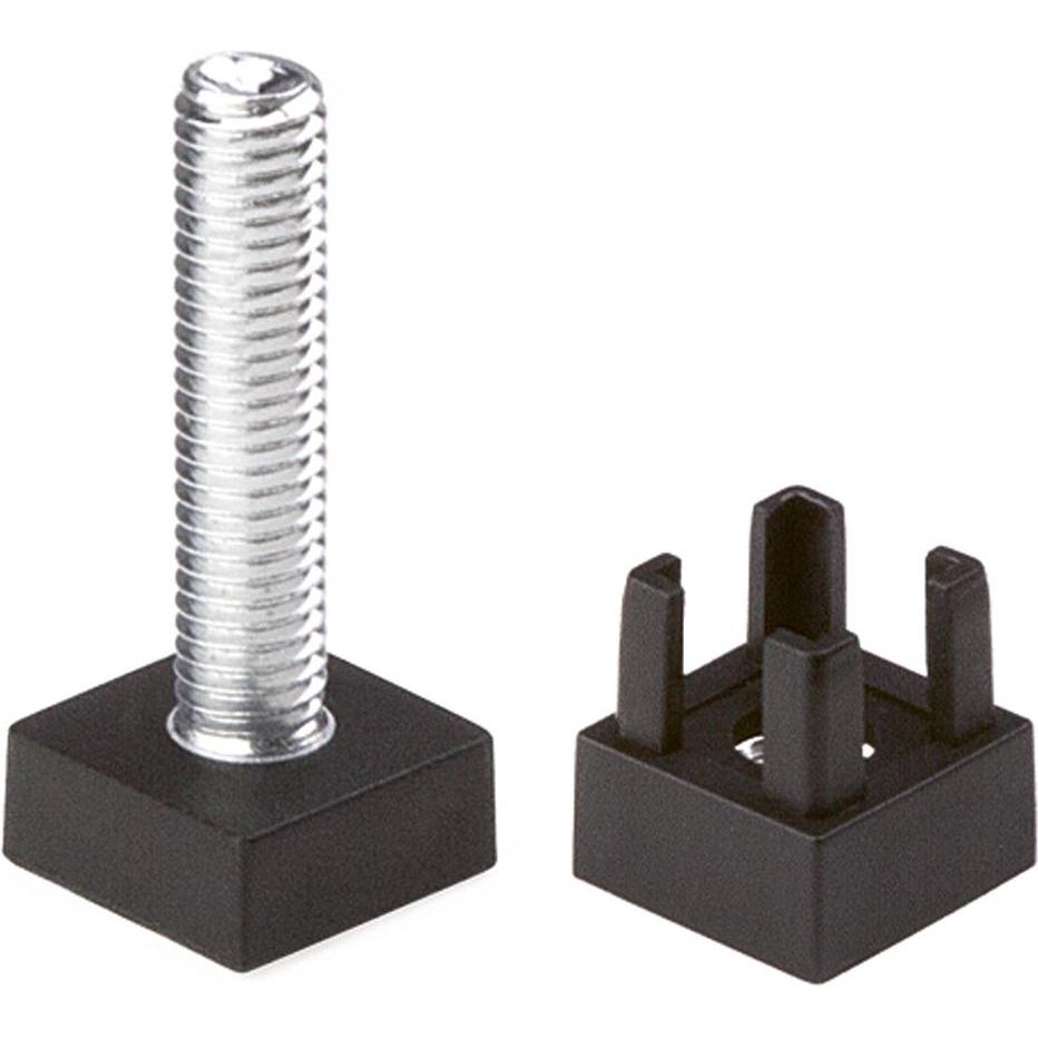 Hettich, Möbelausstattung, Verstellbarer Stellfuss Cadro mit Steckgewinde (1 Stk.)