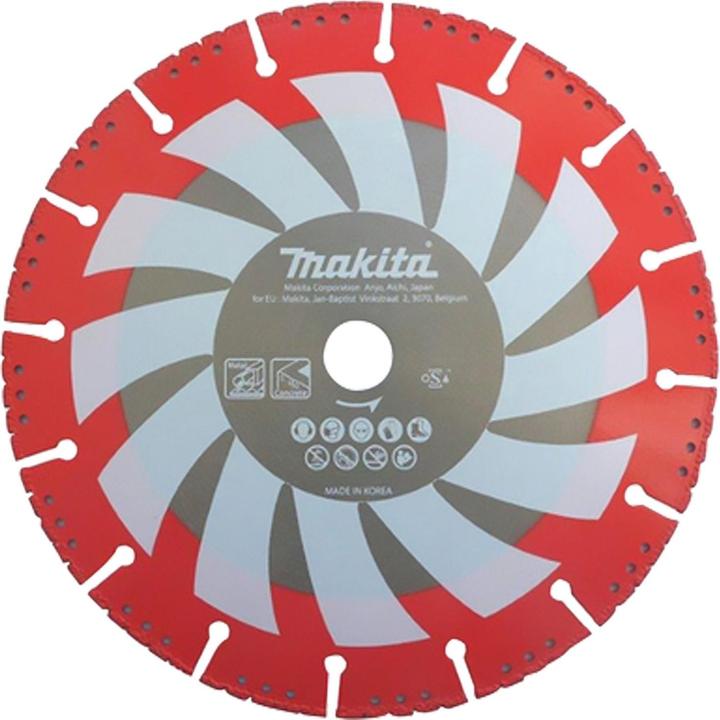 Actual product image Makita Diamond cutting disc with 125 mm diameter.
