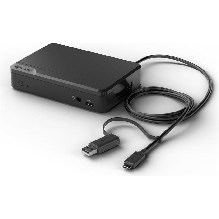 Thumbnail - Alogic Universal Twin (USB-C, USB-A, 10 Ports), Dockingstation + USB Hub, Schwarz