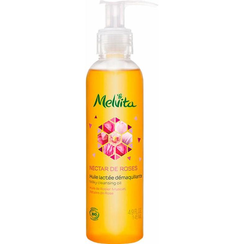 Melvita, Gesichtsreinigung, Huile Lactee Demaquillant (Öl, 145 ml)