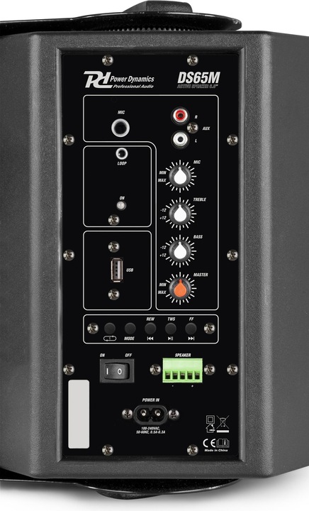 Produktbild Power Dynamics DS65MB (Aktiv, 1x 60 W)