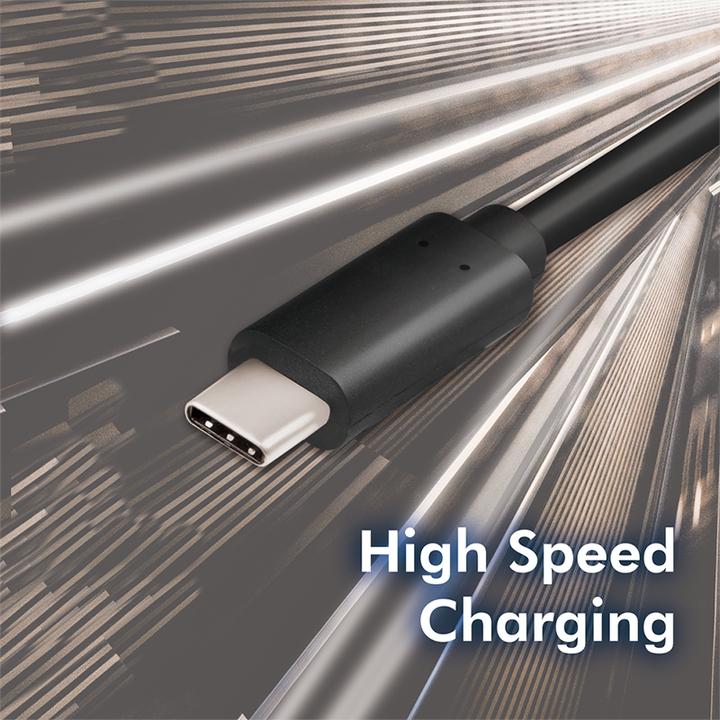 Actual product image LogiLink USB 3.1 connection cable USB-C Gen2, 1 m black (1 m, USB 3.1, 60 W)