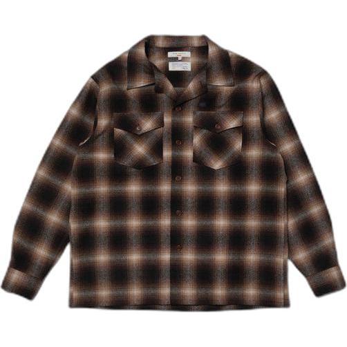 Nudie Jeans, Herren, Hemd, Vincent Shadow Check, Braun, (M)
