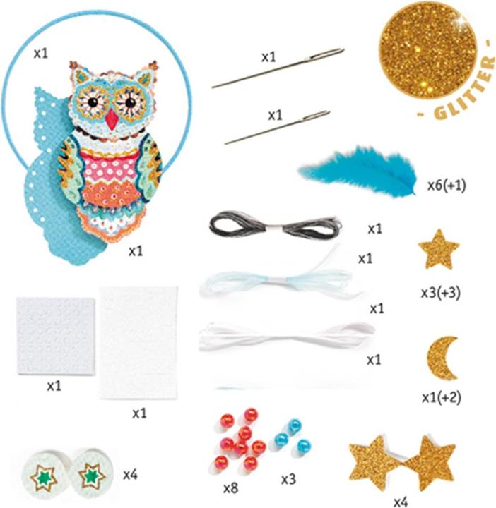 Produktbild Djeco DIY - Traumfänger Eule