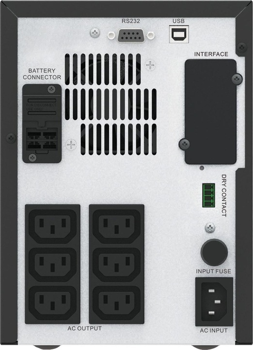 Actual product image APC USV SMV1000CAI, 1000VA/700W (1000 VA, 700 W, Line-interactive UPS)