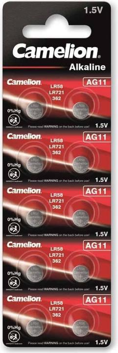 Produktbild Camelion Batterie Alkaline AG11 0% Mercury/Hg 10 St. - Batterie - 9V-Block (10 Stk., 11A, 21 mAh)