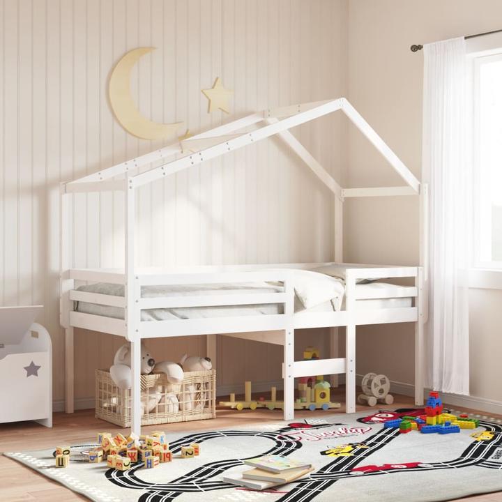 Actual product image vidaXL Loft bed with roof (80 x 200 cm)
