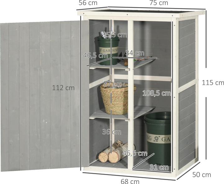 Immagine prodotto Outsunny Capanno degli attrezzi