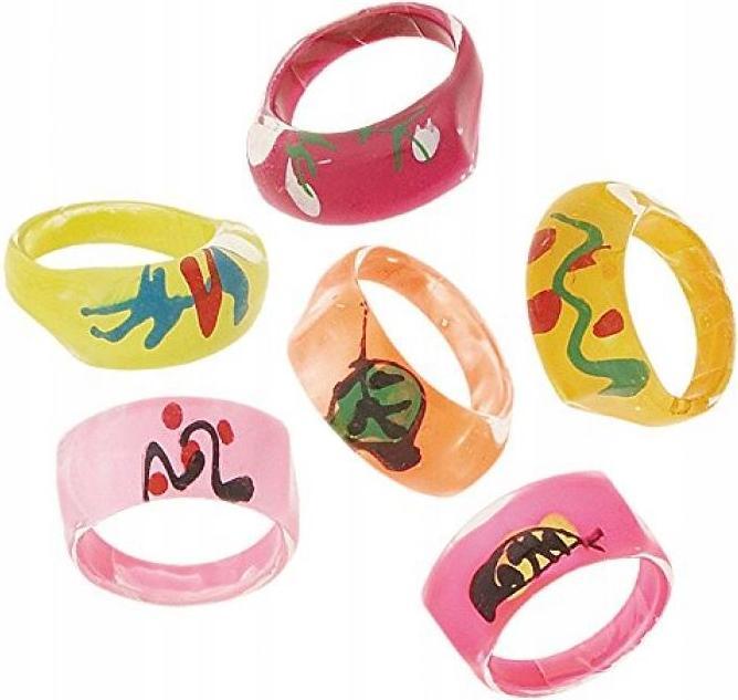 Produktbild Unique Party Kunststoffring (6erPack) (6 Stk.)