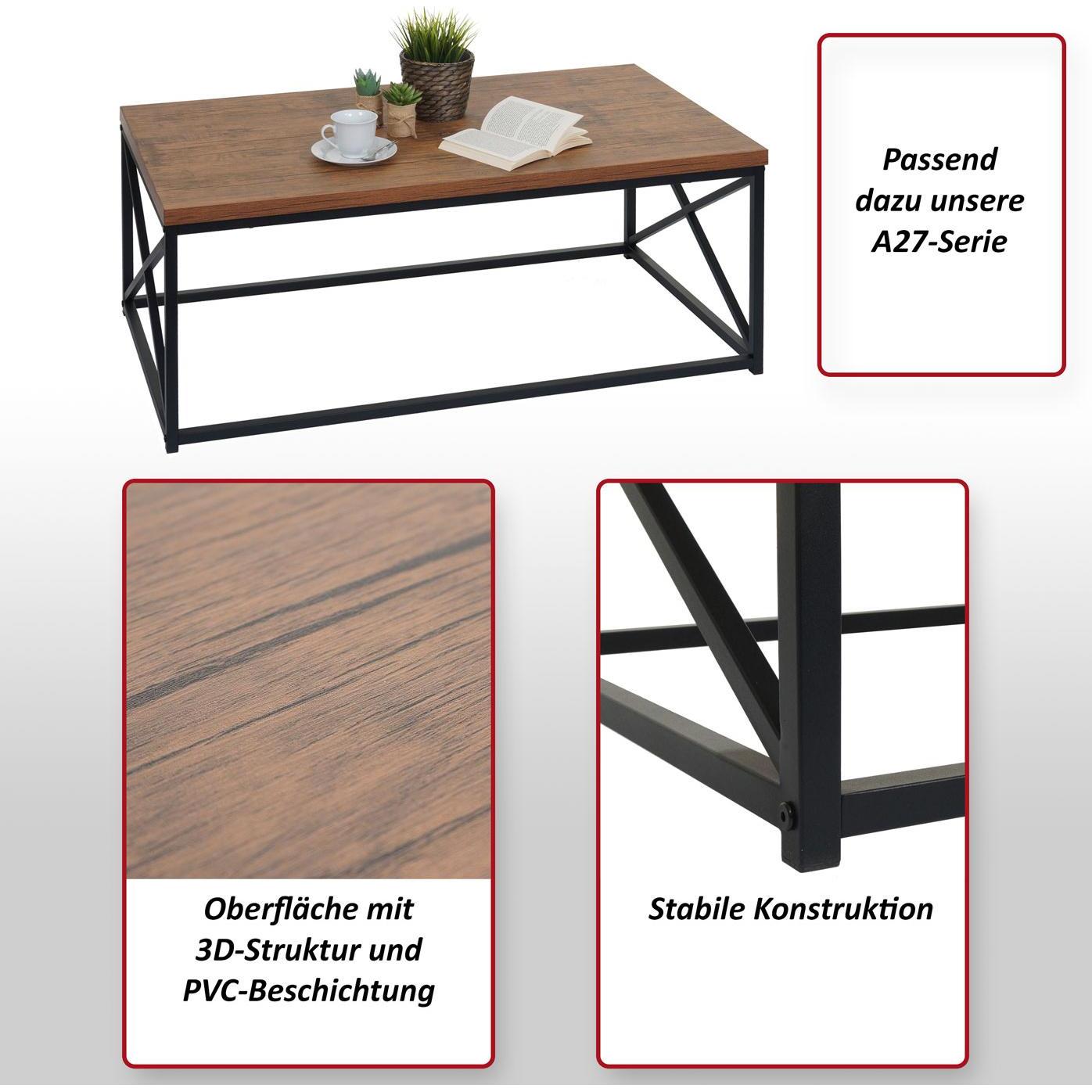 Thumbnail - MCW, Couchtisch + Beistelltisch, A27-CT (44 x 110 x 60 cm)