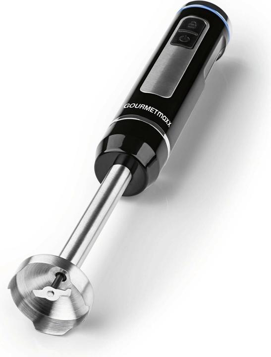 Produktbild Gourmetmaxx Stabmixer Schwarz, Motorleistung: 200 W, Funktionen